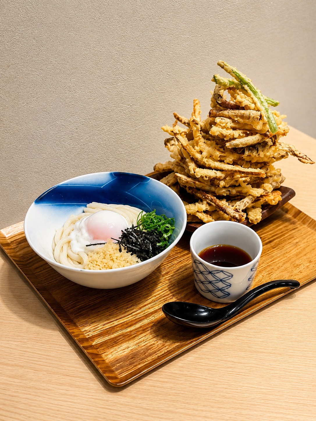 ごぼう天ぶっかけうどん